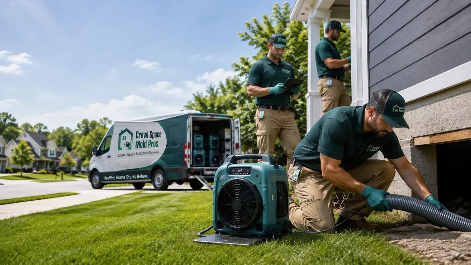 Crawl Space Mold Removal in Casa Grande, AZ